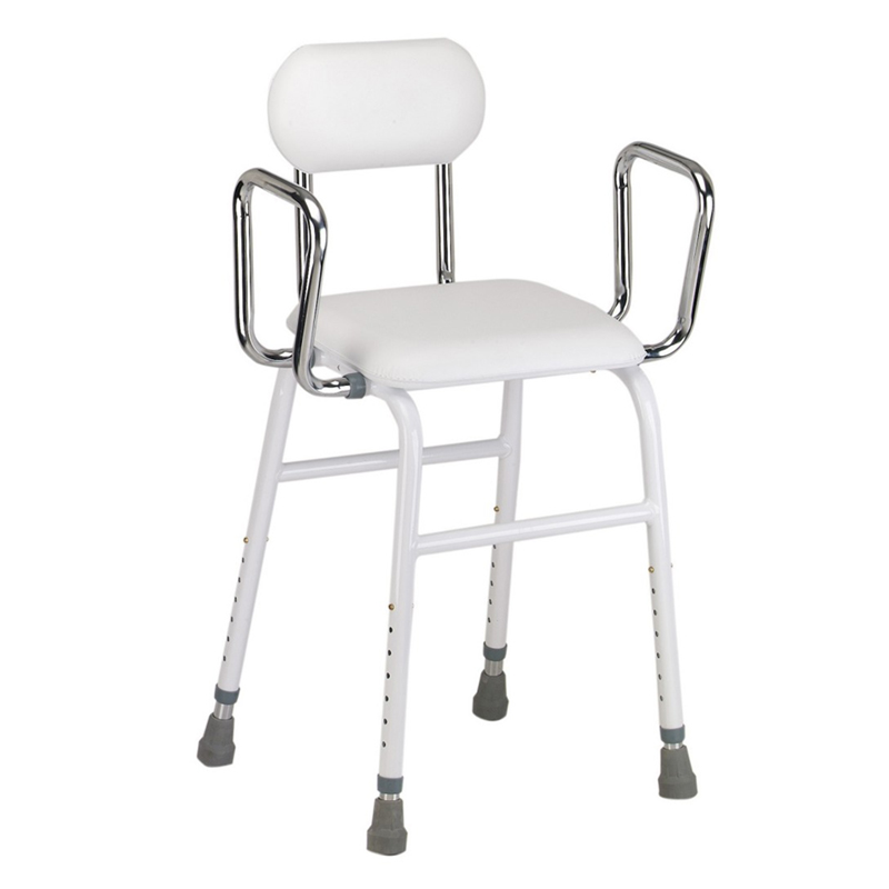 เก้าอี้เอนกประสงค์พร้อมแขนปรับระดับได้และเบาะหลัง